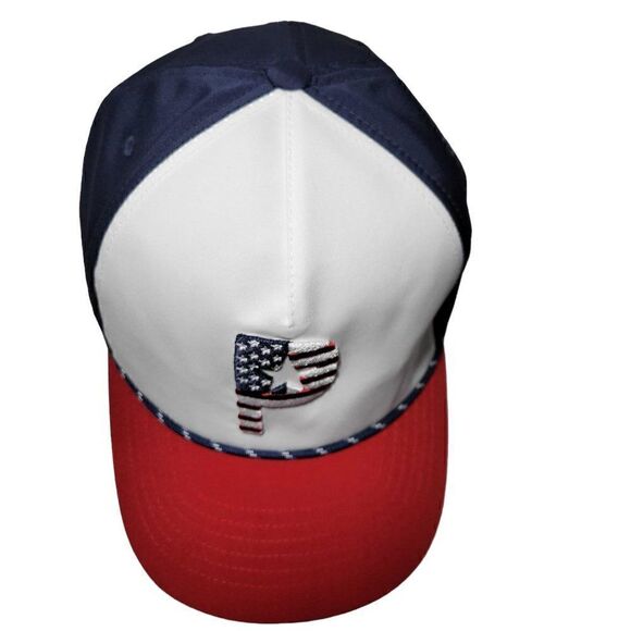 Puma Golf Hat Adult Flag Snapback Patriotic Adjustable Lightweight Unisex NEW - Picture 5 of 14